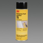 3M™ Polystyrene Foam Insulation 78 Spray Adhesive Clear, 24 fl Ounce Aerosol