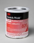 3M™ Scotch-Weld™ Nitrile Plastic Adhesive 826 Amber, 1 Quart