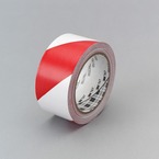3M™ Hazard Warning Tape 767 Red/White, 2 in x 36 yd 5.0 mil