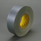 Scotch® Polyethylene Coated Cloth Tape 390 Silver, 2 in x 60 yd