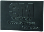 3M™ Wetordry™ Rubber Squeegee 5518, 2 in x 3 in