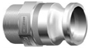 5 in - Insta-Lock Type F Aluminum – Accessories - Insta-Lock